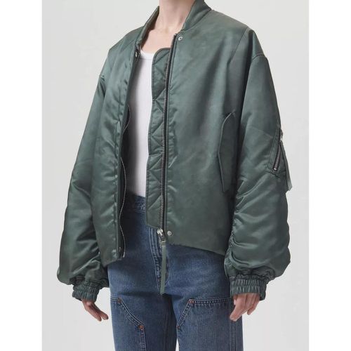 Shoreditch Bomberjacke, steel green - Größe XS - multi - Agolde - Modalova