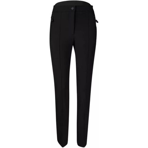 Slim Black Trousers - Größe 38 - black - Moncler - Modalova