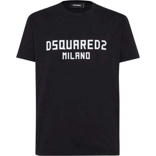 T-shirts and Polos Black - Größe L - Dsquared2 - Modalova