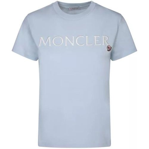 Cotton T-Shirt - Größe XS - blue - Moncler - Modalova