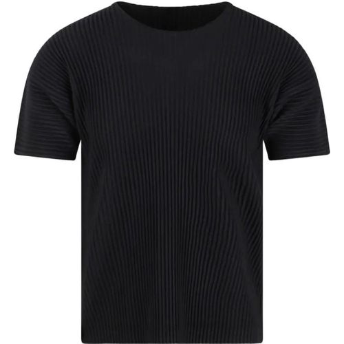 Plisse` T-Shirt - Größe 2 - ISSEY MIYAKE PLEATS PLEASE - Modalova