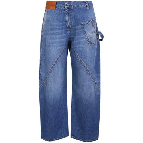 Oversized Twisted Wide-Leg Jeans - Größe 30 - blue - J.W.Anderson - Modalova