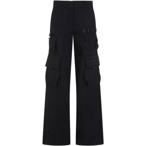 Virgin Wool Toybox Cargo Pants - Größe 38 - Off-White - Modalova