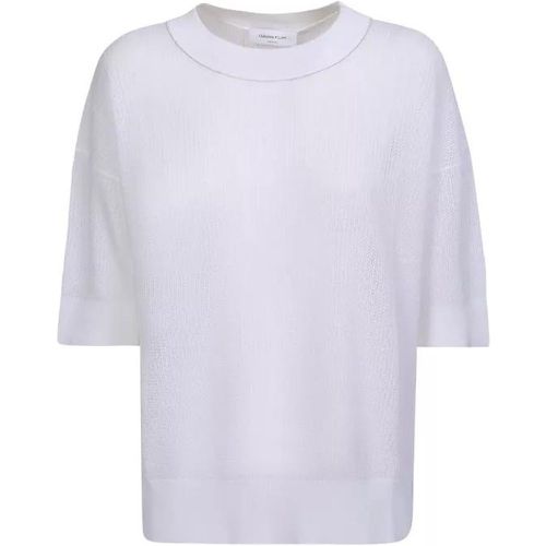 Organic Cotton Sweater - Größe 44 - white - Fabiana Filippi - Modalova