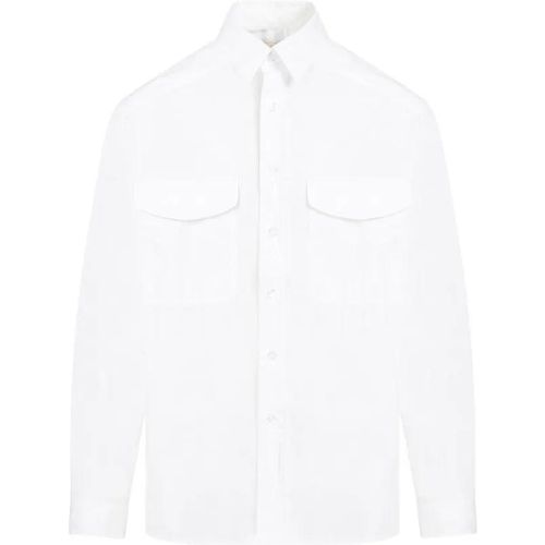 Classic White Cotton Shirt - Größe M - Mordecai - Modalova