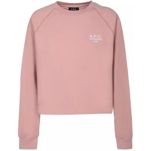 Pink Long-Sleeve Sweatshirt - Größe S - pink - A.P.C. - Modalova