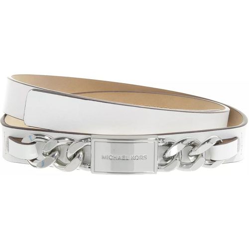 Gürtel - Non-Reversible Waist Belt With Chain Detail - Gr. L - in - für Damen - Michael Kors - Modalova