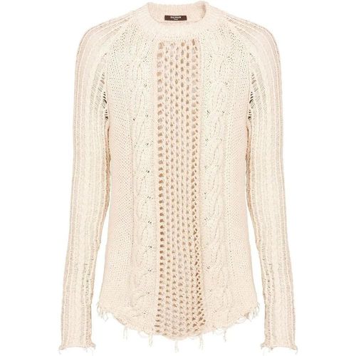 Sweaters White - Größe M - Balmain - Modalova