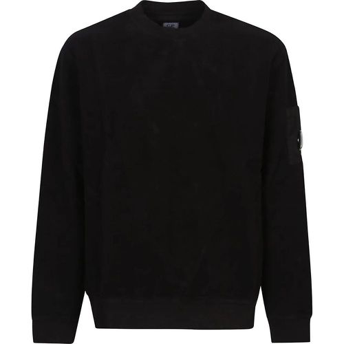 Diagonal Sweatshirt Black - Größe S - CP Company - Modalova