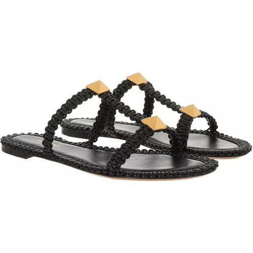 Sandalen & Sandaletten - Roman Stud Sandals Leather - Gr. 41 (EU) - in - für Damen - Valentino Garavani - Modalova