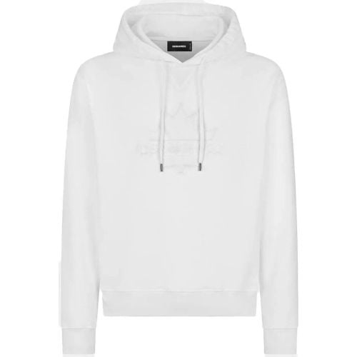 Witte hoodie - Größe S - Dsquared2 - Modalova