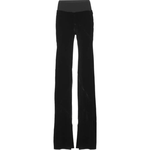 Black Velvet Pants - Größe 42 - Rick Owens - Modalova