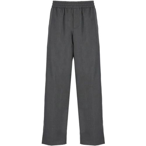 Grey Wool Pants For Men - Größe 50 - Golden Goose - Modalova