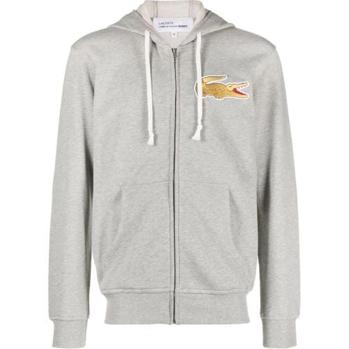 Comme Des Gar�ons X Lacoste Logo Hoodie - Größe L - Comme des Garcons - Modalova