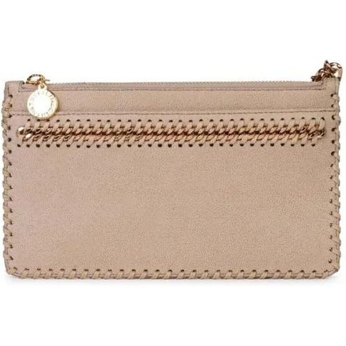 Clutches - Falabella' Mini Clutch Bag In Cream Recycled Polye - Gr. unisize - in - für Damen - Stella Mccartney - Modalova