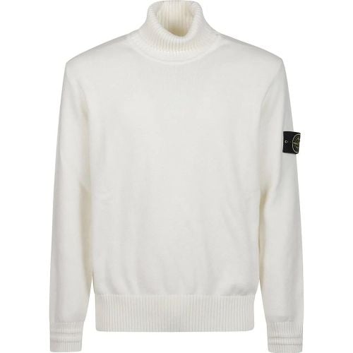 Sweater White - Größe L - Stone Island - Modalova