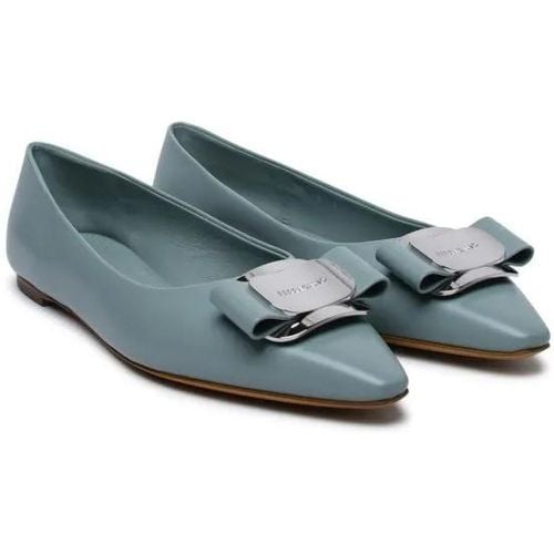 Loafers & Ballerinas - New Vara' Ballet Flats In Nappa Sugar Paper - Gr. 5_5 - in - für Damen - Salvatore Ferragamo - Modalova