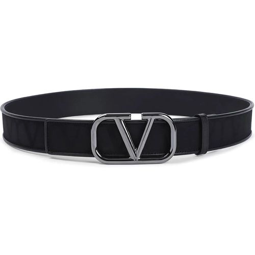 Gürtel - Vlogo Signature Buckled Belt - Gr. 100 - in - für Damen - Valentino - Modalova