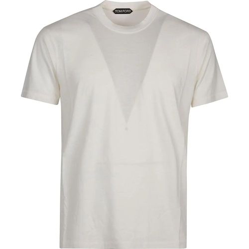 T-shirt White - Größe 48 - Tom Ford - Modalova