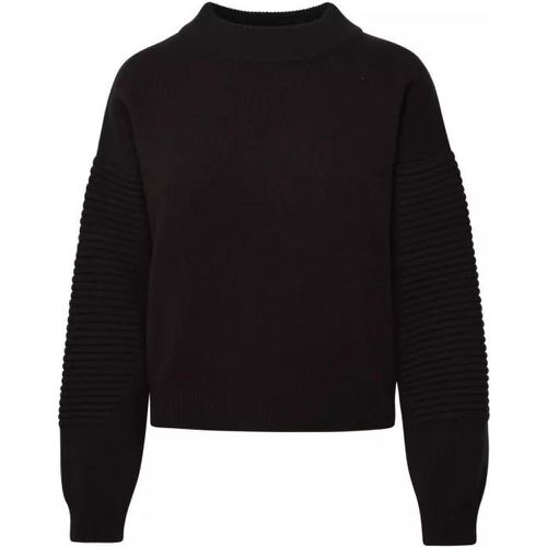 Taupe Cashmere Blend Sweater - Größe S - black - Ferrari - Modalova