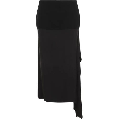 Black Wool Skirt - Größe 36 - Jil Sander - Modalova