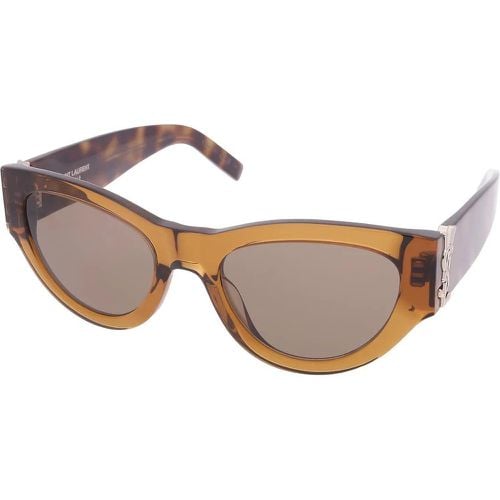 Sonnenbrille - SL M94-011 - Gr. unisize - in Braun - für Damen - Saint Laurent - Modalova