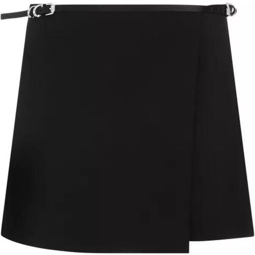 Acetate Mini Wrap Voyou Skirt - Größe 36 - Givenchy - Modalova