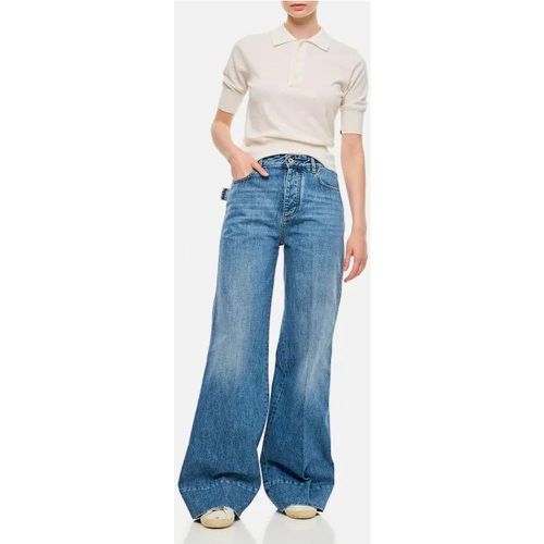 Palazzo Denim Pants - Größe 36 - Bottega Veneta - Modalova