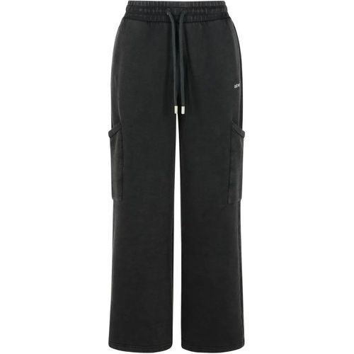 Cargo Book' Black Cotton Pants - Größe M - Off-White - Modalova