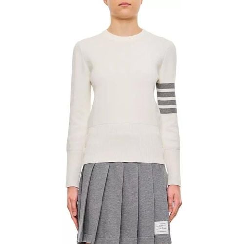 Milano Stitch Classic Crew Neck Pullover - Größe 38 - Thom Browne - Modalova