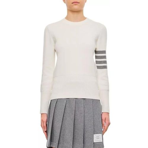 Milano Stitch Classic Crew Neck Pullover - Größe 40 - Thom Browne - Modalova