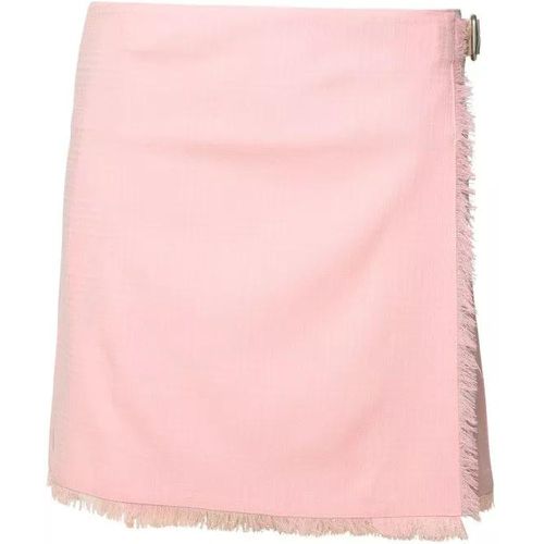 Virgin Wool Miniskirt - Größe 6 - Burberry - Modalova