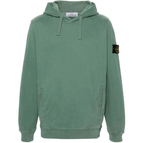 Compass-Patch Cotton Hoodie - Größe XXL - Stone Island - Modalova