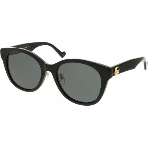 Sonnenbrille - GG1002SK-001 56 Sunglass Woman Acetate - Gr. unisize - in Schwarz - für Damen - Gucci - Modalova