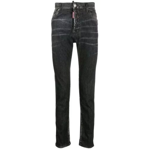 Cool Guy Distressed Skinny Denim Stretch-Cotton Je - Größe 52 - black - Dsquared2 - Modalova