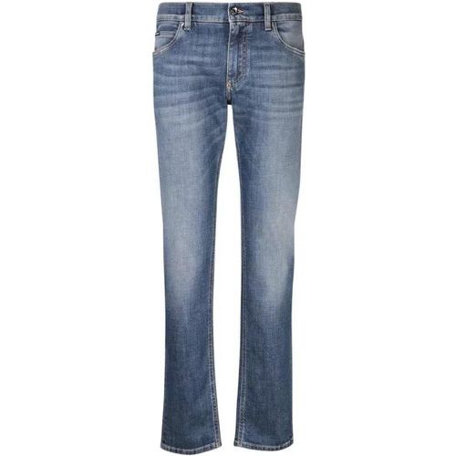 Slim Fit Denim Jeans - Größe 44 - blue - Dolce&Gabbana - Modalova