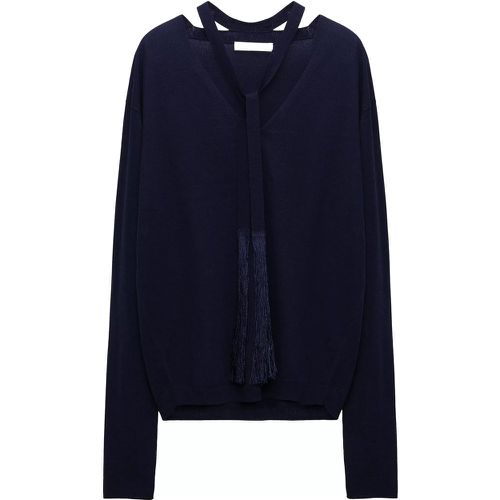 REFINED ESSENTIALS pullover - Größe 42 - blue - dorothee schumacher - Modalova