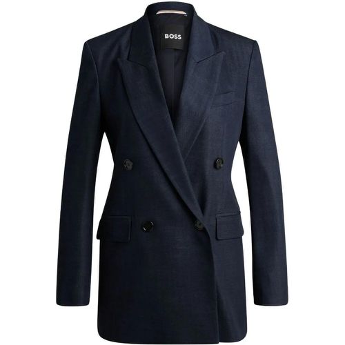 Navy Blue Jaleto1 Jacket - Größe 38 - Boss - Modalova