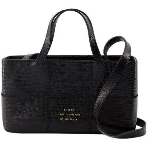 Tote - Mini Shopping Bag - Leather - Black - Gr. unisize - in - für Damen - Chylak - Modalova