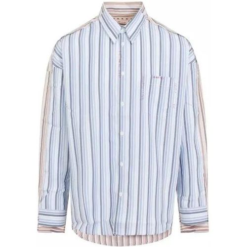 Striped Cotton Shirt - Größe 50 - multi - Marni - Modalova