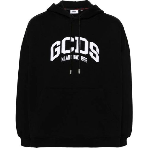 Black Sweatshirt With Logo - Größe XL - Gcds - Modalova