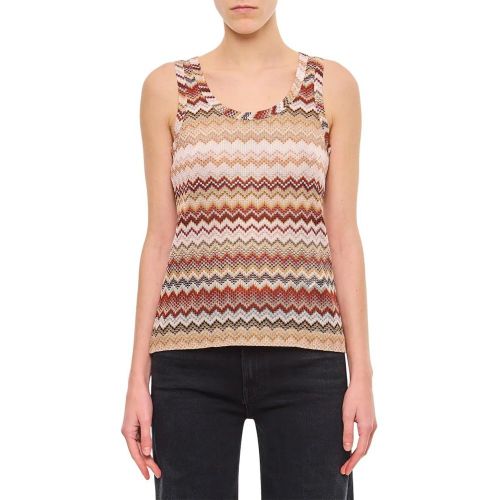 Chevron Blades Top With Sequins - Größe 40 - Missoni - Modalova