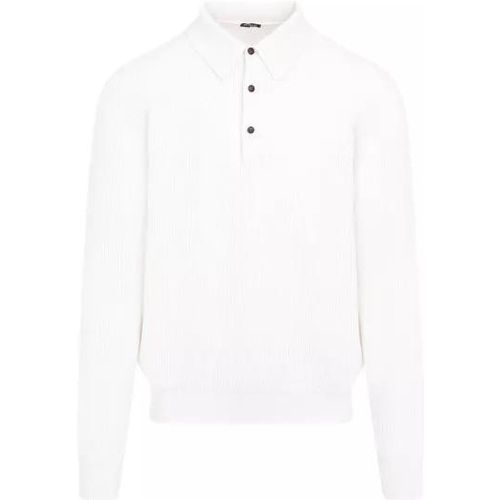 Cashmere Knit Polo - Größe L - Kiton - Modalova