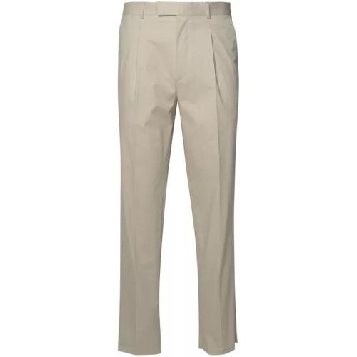 Beige Cotton Pants - Größe 48 - multi - Zegna - Modalova