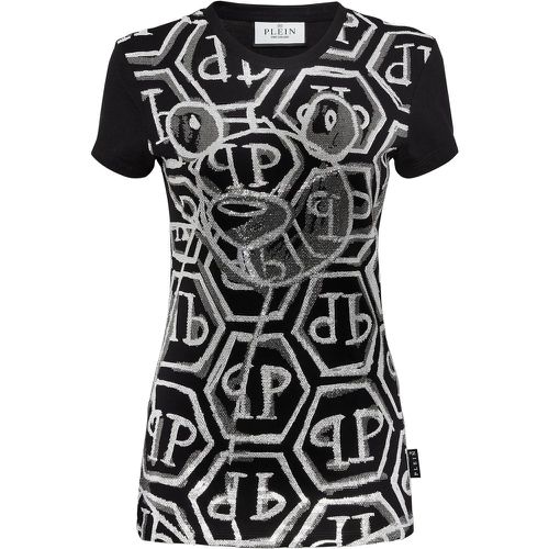 T-Shirt Slim Fit Teddy - Größe L - Philipp Plein - Modalova