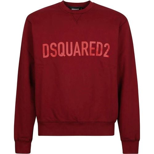 Cool Fit Sweatshirt Red - Größe L - Dsquared2 - Modalova