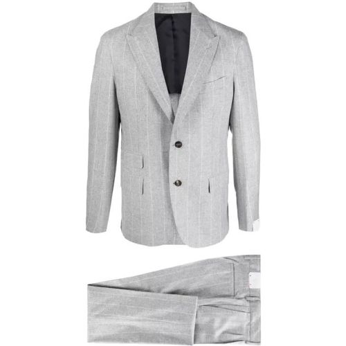 Gray Pinstripe Suit - Größe 50 - gray - Eleventy - Modalova