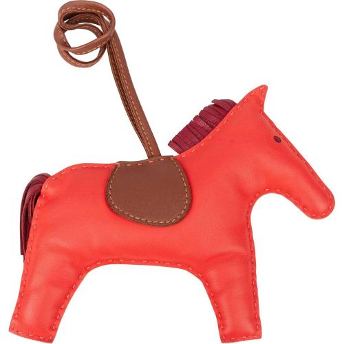 Halskette - Hermes Tricolor Leather Rodeo GM Pendant - Gr. unisize - in Mehrfarbig - für Damen - Hermès - Modalova