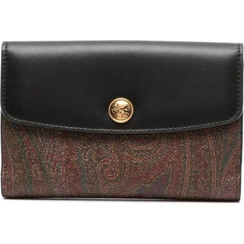 Portemonnaie - portafoglio 15x9 brown - Gr. unisize - in - für Damen - ETRO - Modalova