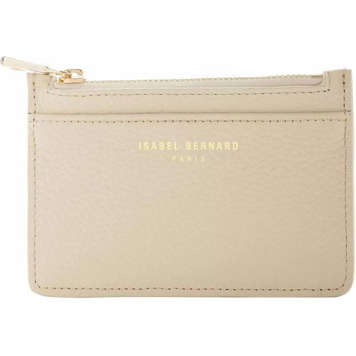 Portemonnaie - Honoré Aveline Cream Calfskin Leather Card Holder - Gr. unisize - in - für Damen - Isabel Bernard - Modalova